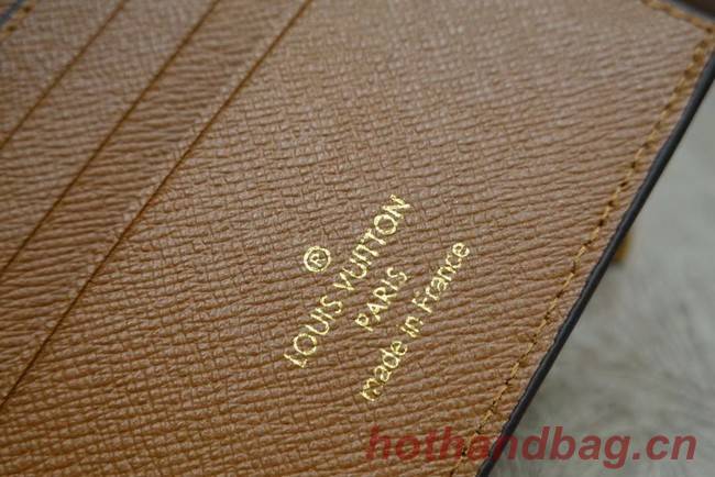 Louis vuitton Monogram Canvas Wallet M60451-3