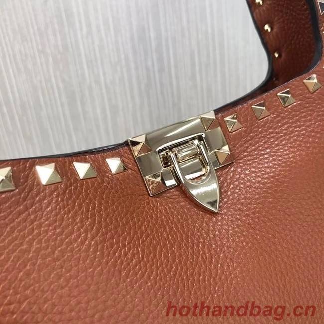 VALENTINO Origianl leather shoulder bag 20077 brown