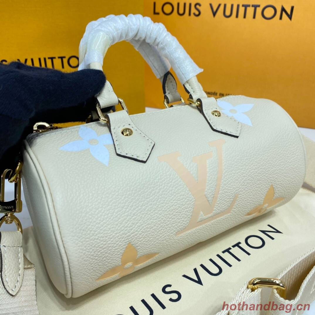 Louis Vuitton PAPILLON BB M45708 Cream&Saffron