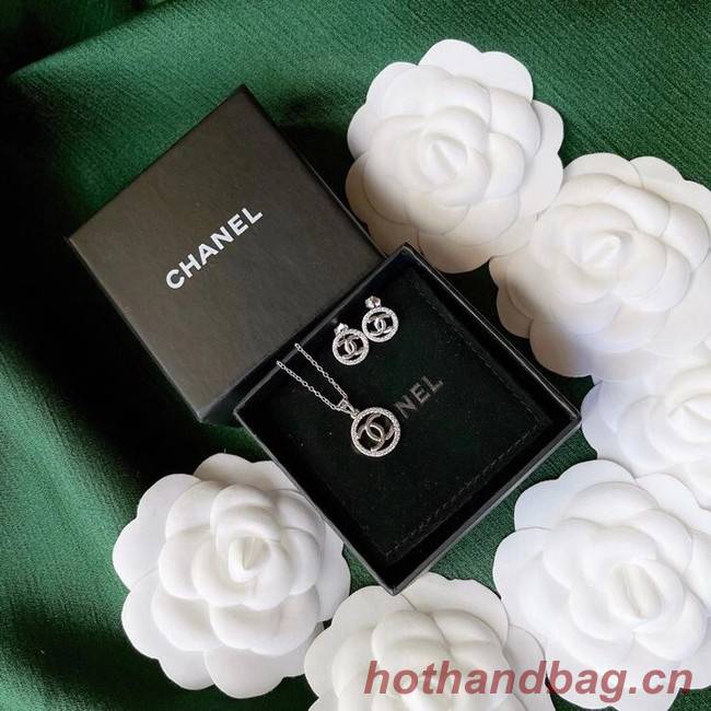 Chanel Earrings Necklace CE6344