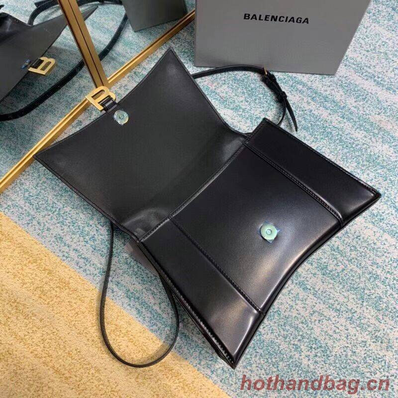 Balenciaga HOURGLASS MEDIUM TOP HANDLE BAG B108892 black