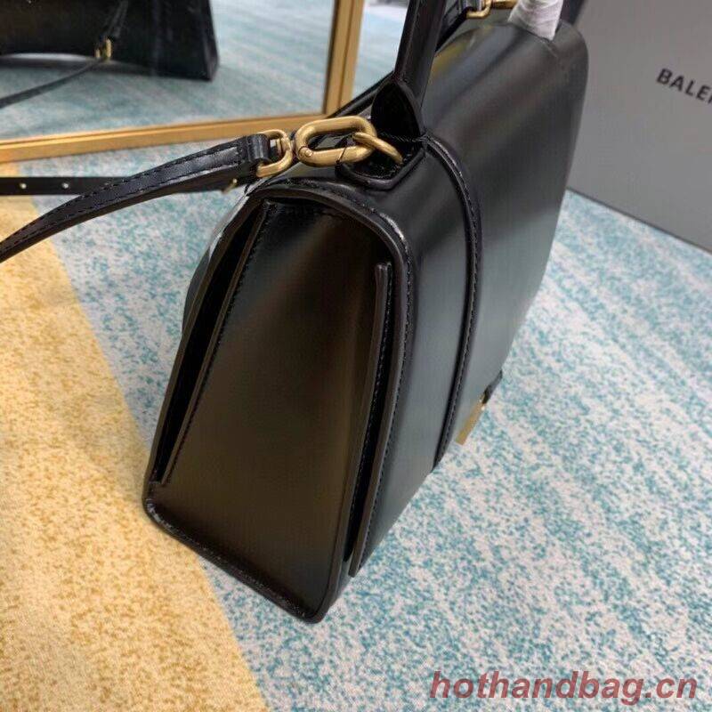 Balenciaga HOURGLASS MEDIUM TOP HANDLE BAG B108892 black