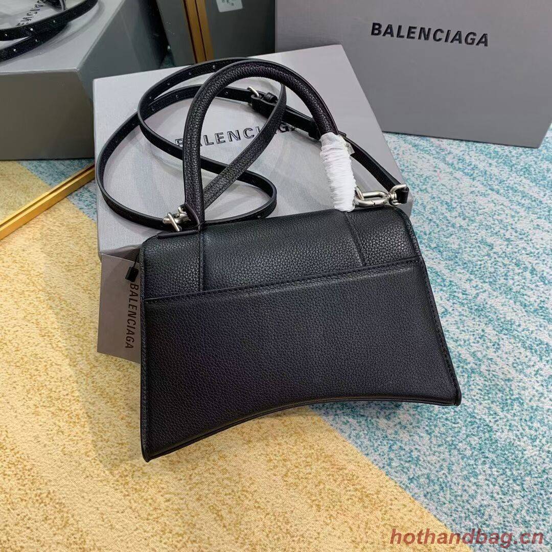 Balenciaga HOURGLASS SMALL TOP HANDLE BAG B108895 black