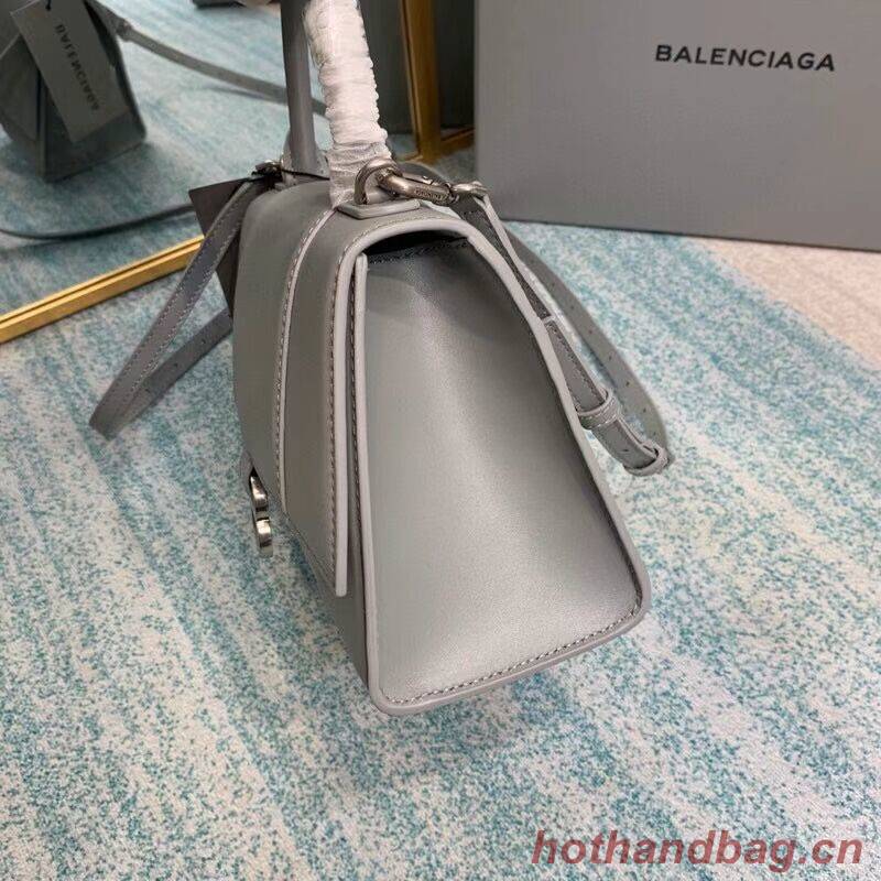 Balenciaga HOURGLASS SMALL TOP HANDLE BAG B108895-1 grey 