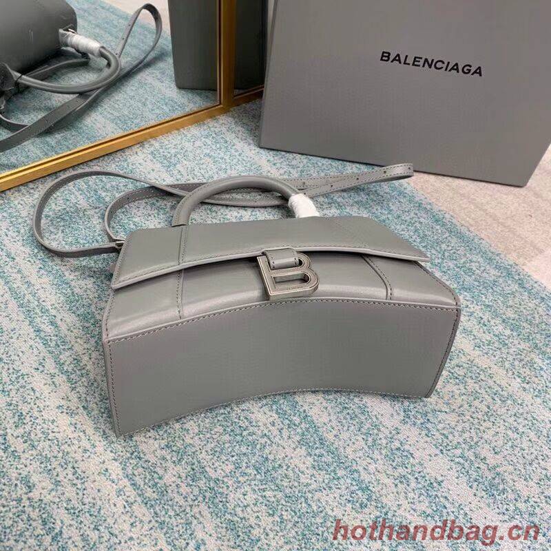 Balenciaga HOURGLASS SMALL TOP HANDLE BAG B108895-1 grey 