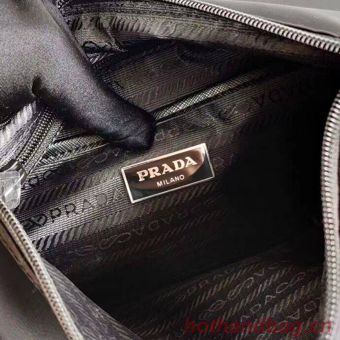 Prada Re-Nylon and Saffiano leather shoulder bag VA0715 black