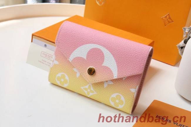 Louis Vuitton VICTORINE WALLET M80388 pink