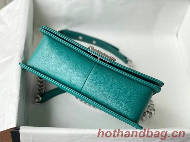 Chanel Le Boy Flap Shoulder Bag Original Leather A67086 green