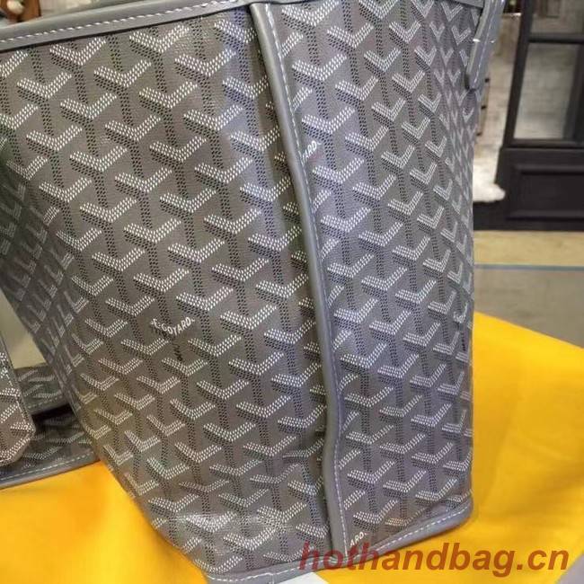 Goyard Calfskin Leather Tote Bag 20207 grey