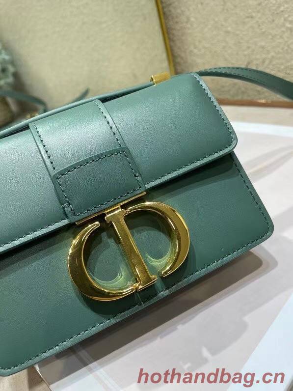 DIOR 30 MONTAIGNE BAG Calfskin mini M9204U green