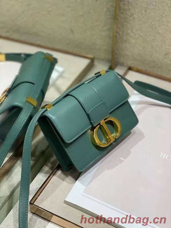 DIOR 30 MONTAIGNE BAG Calfskin mini M9204U green