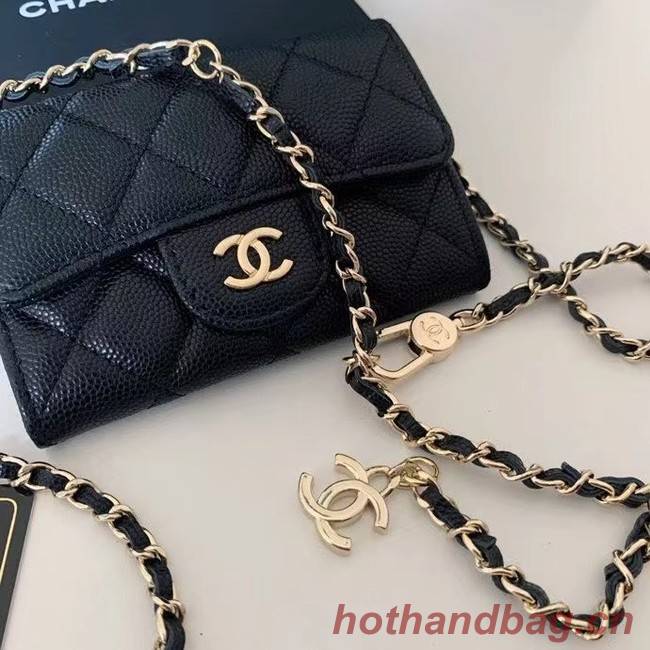 Chanel Original Grained Calfskin Pocket 81081 black