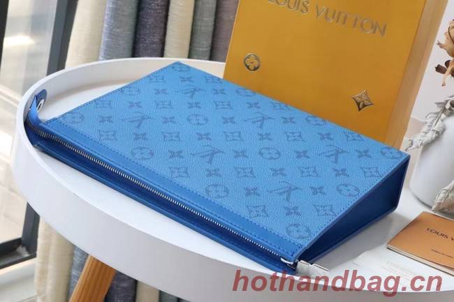 Louis Vuitton POCHETTE VOYAGE MM M30761 blue