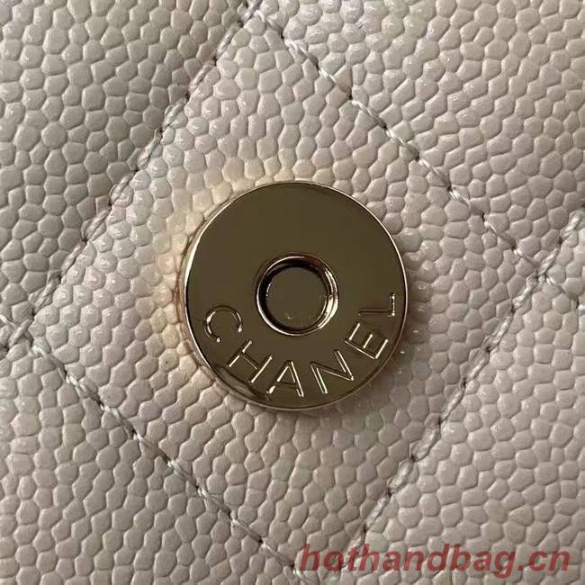 CHANEL mini wallet on chain AP2136 Apricot