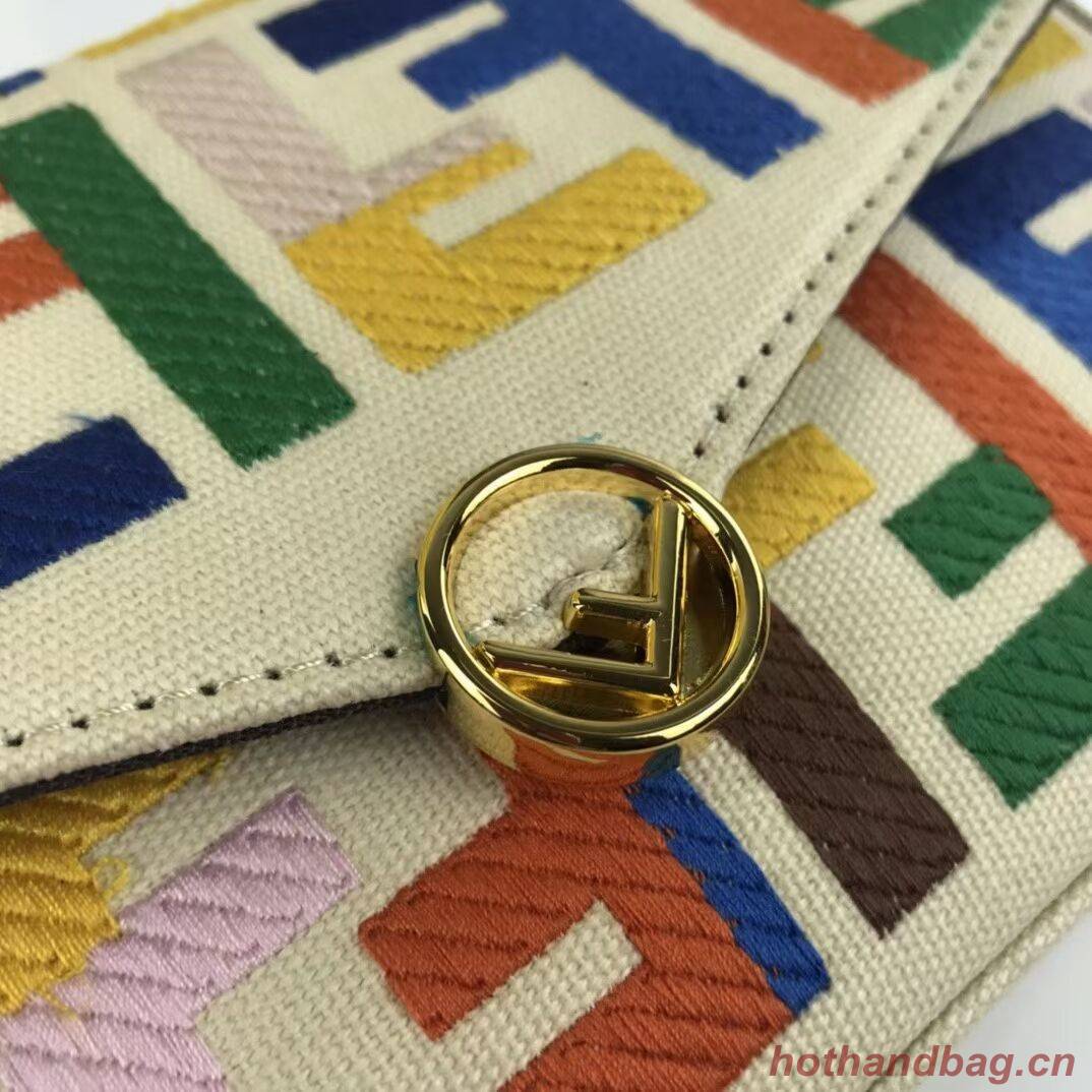 FENDI fabric bag F1230 Beige