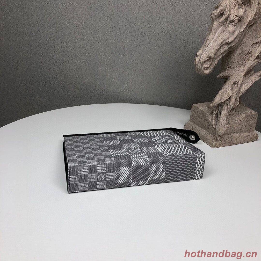 Louis Vuitton Damier Graphite POCHETTE VOYAGE MM M60443 Gray