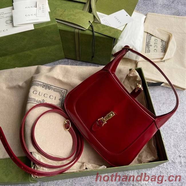 Gucci Jackie 1961 mini hobo bag 637091 red