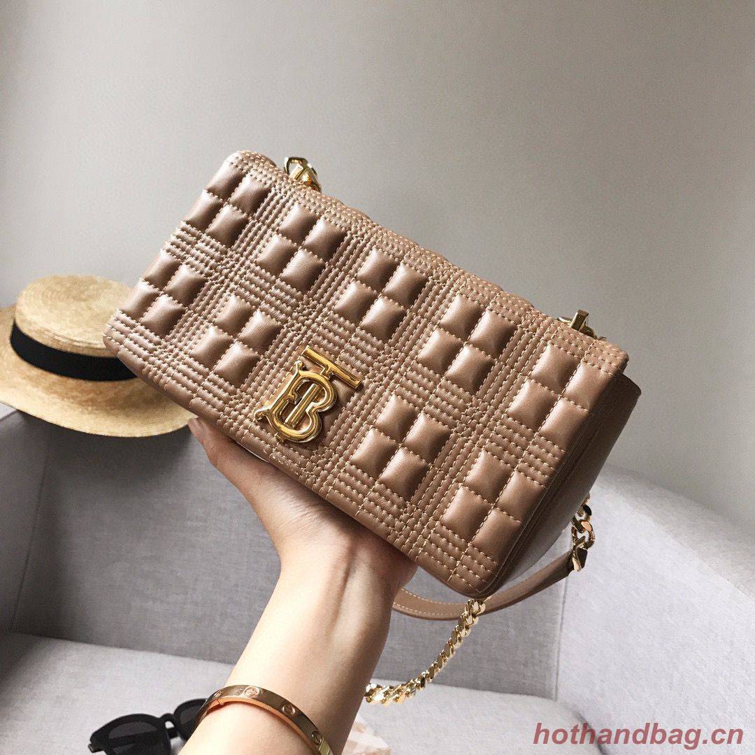 BurBerry Leather Shoulder Bag 7462 Khaki