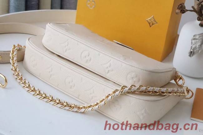 Louis Vuitton MULTI POCHETTE ACCESSOIRES M45777 white