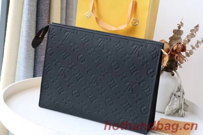 Louis Vuitton Monogram Empreinte POCHETTE VOYAGE MM M41058 black