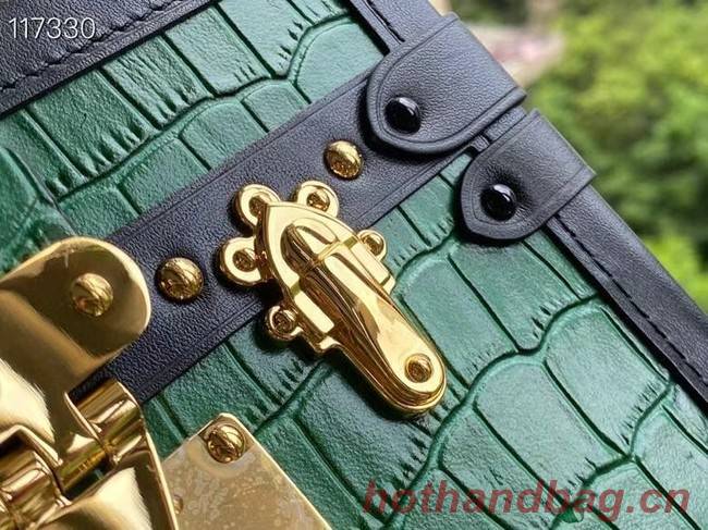 Louis vuitton original PETITE MALLE N92049 green