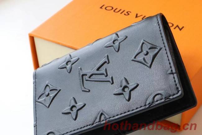 Louis Vuitton POCKER ORGANIZER SLENDER M80508 black