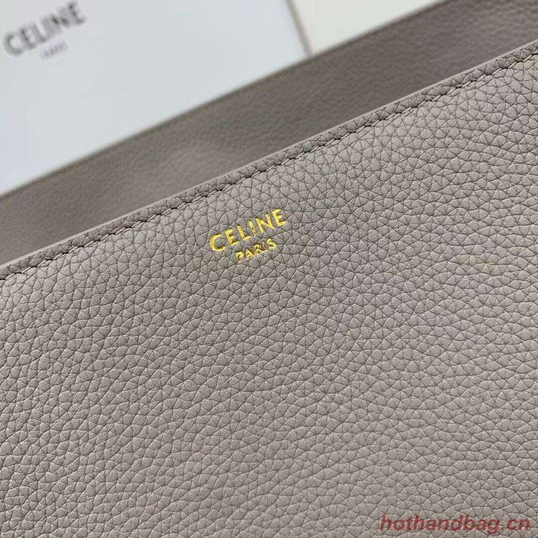 Celine MEDIUM SOFT 16 BAG IN SMOOTH CALFSKIN CR94043 grey