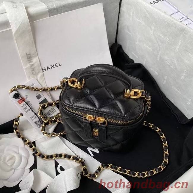 Chanel Original Small classic chain box handbag AP2198 black