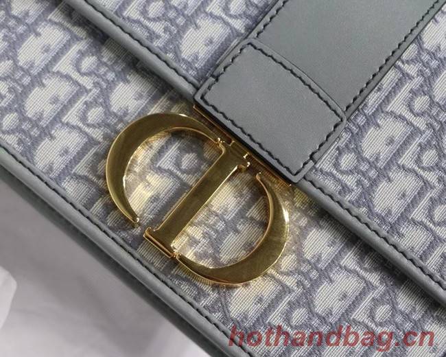 Dior 30 MONTAIGNE BAG Oblique Jacquard M9203UT Gray