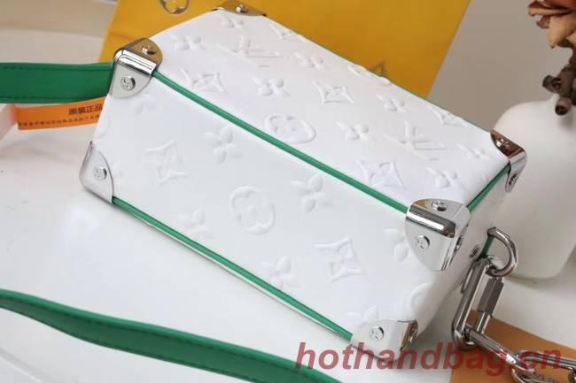 Louis Vuitton MINI SOFT TRUNK M55702 white