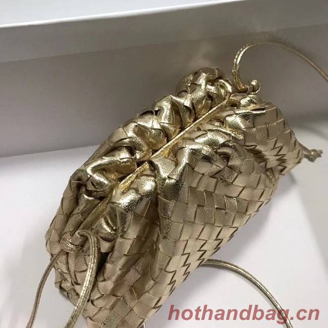 Bottega Veneta MINI POUCH 585852 gold