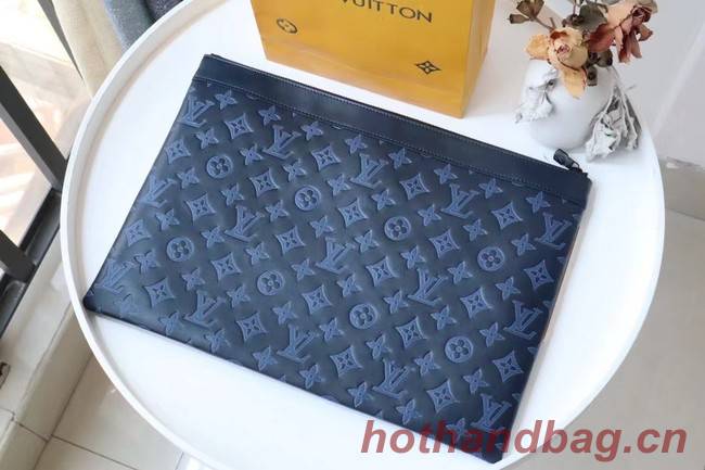 Louis Vuitton DISCOVERY POCHETTE GM M80425 Navy Blue