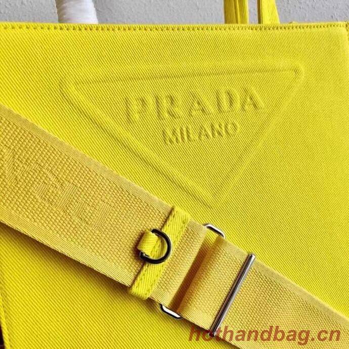 Prada Drill tote bag 1BG382 yellow