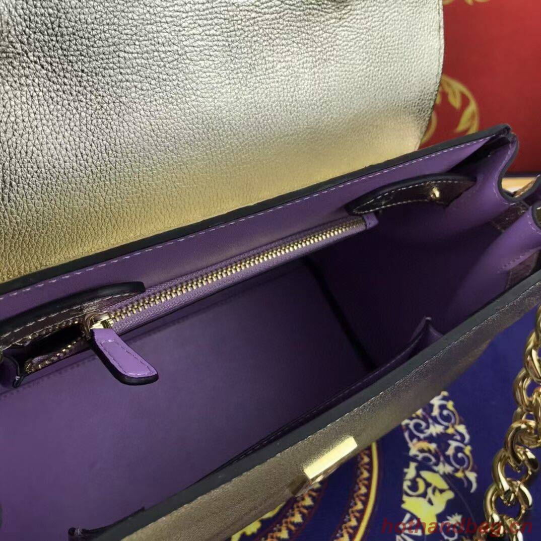 Versace Original medium Calfskin Leather Bag FS1041 gold