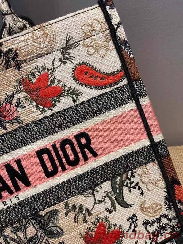 DIOR BOOK TOTE Multicolor Embroidery M1287ZR