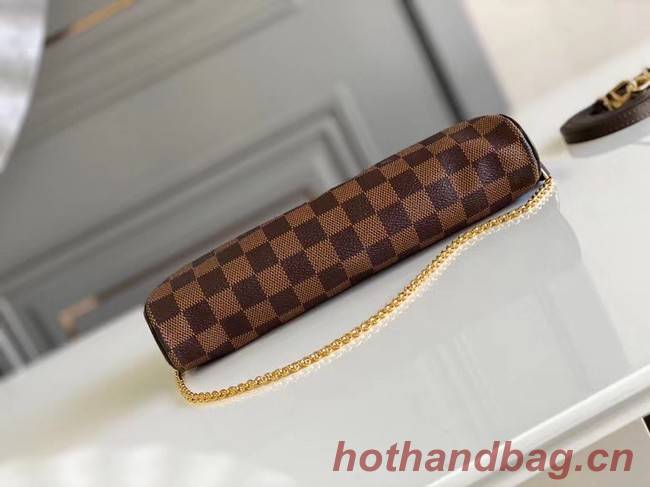 Louis Vuitton Original Damier Ebene Canvas Eva Clutch N55213