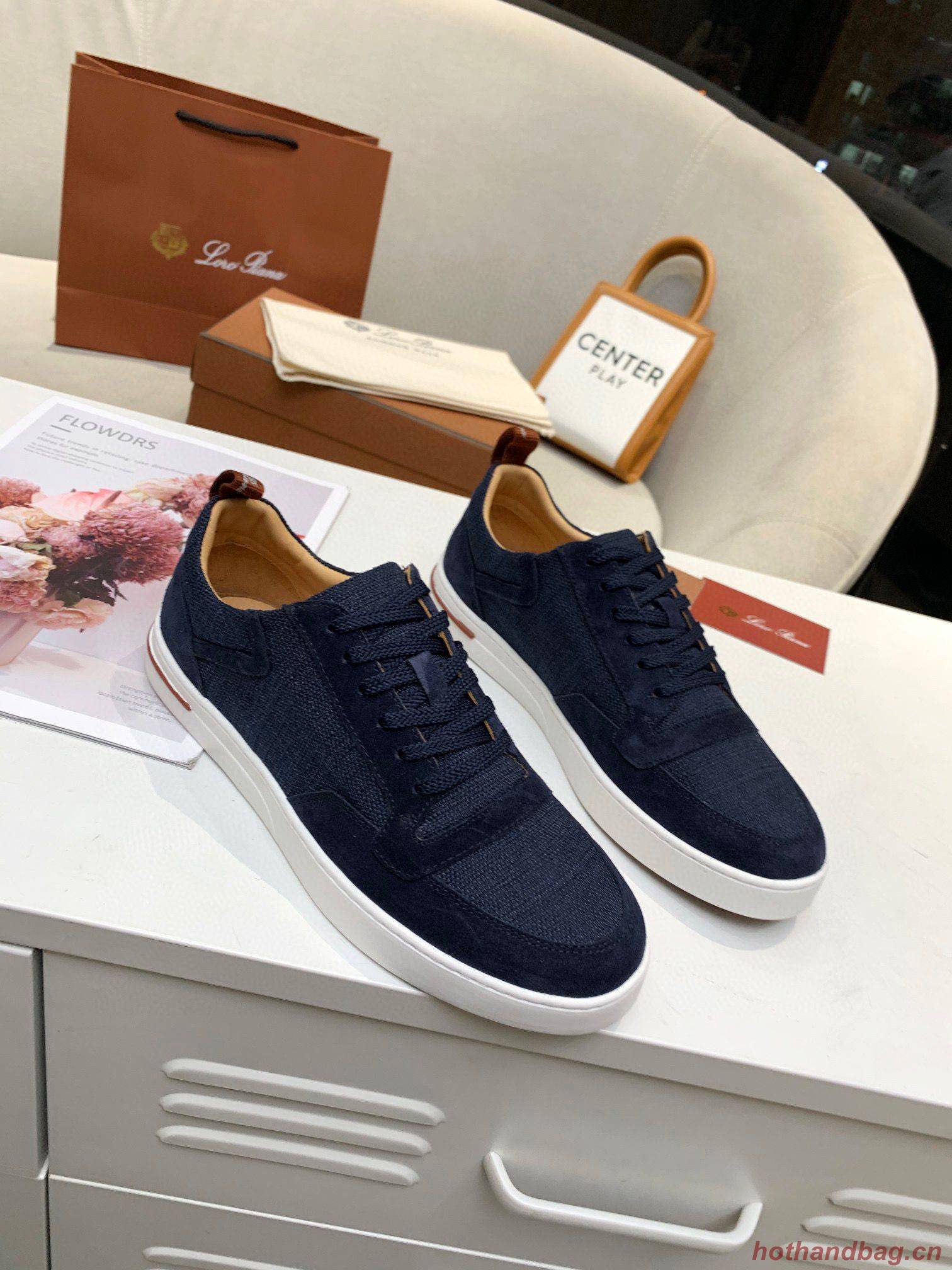 Loro Piana Shoes LP2359 Navy