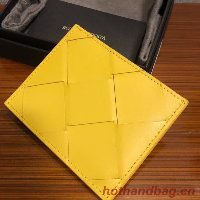 Bottega Veneta Card Holder 133993 yellow