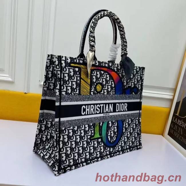 DIOR BOOK TOTE Multicolor Embroidery M1297ZR-10