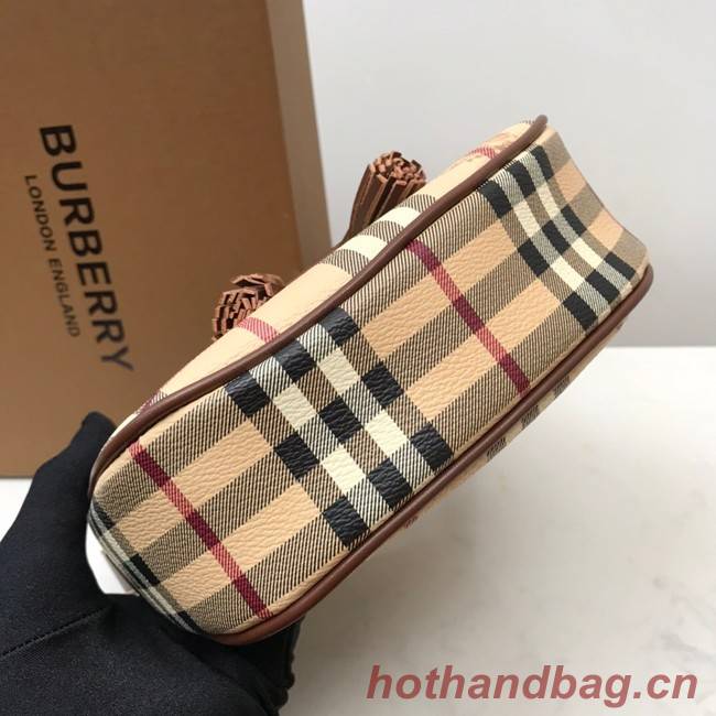 BurBerry Leather Shoulder Bag 80113 Wheat