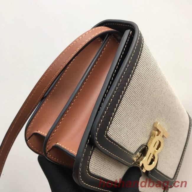 BurBerry Leather Shoulder Bag 80146 black&brown