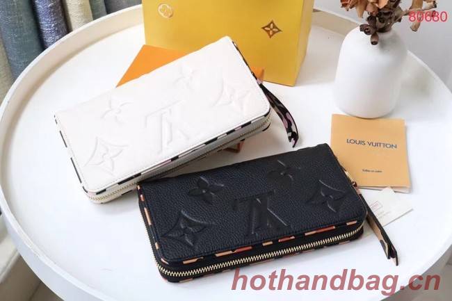 Louis Vuitton ZIPPY WALLET M80680 black