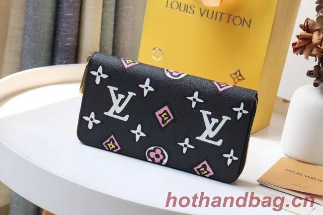 Louis Vuitton ZIPPY WALLET M80683 black