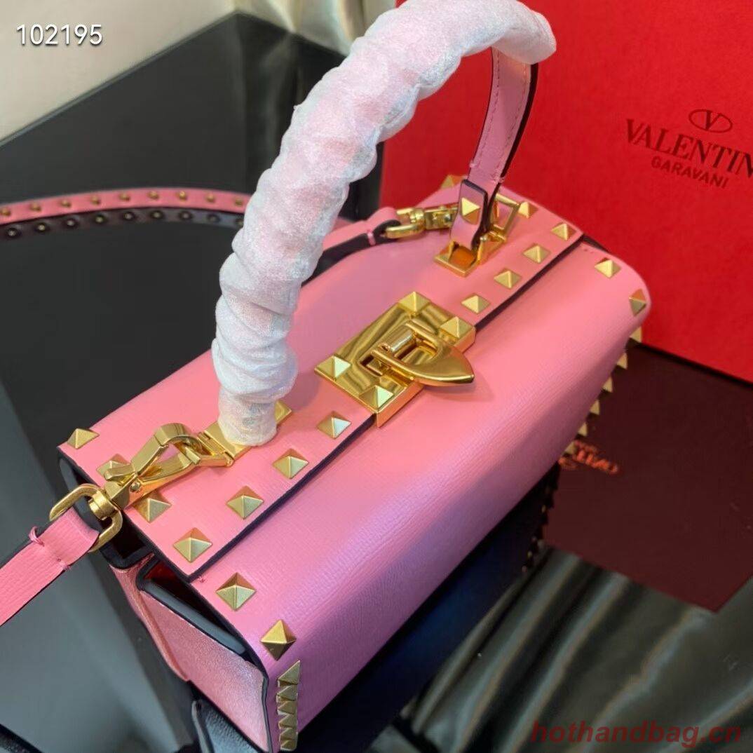 VALENTINO Origianl leather shoulder bag V4273 rose