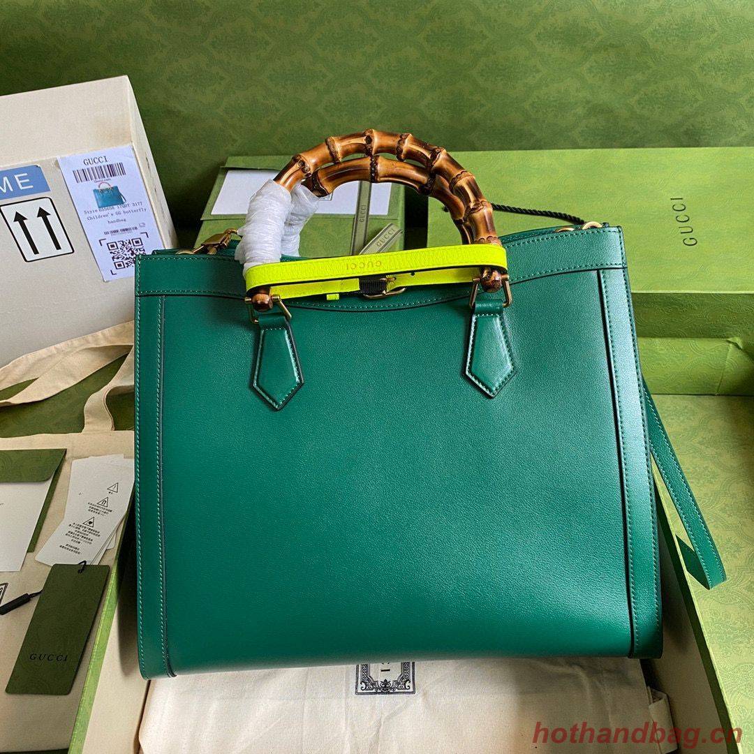 Gucci Diana Tote Bag 655658 Emerald 