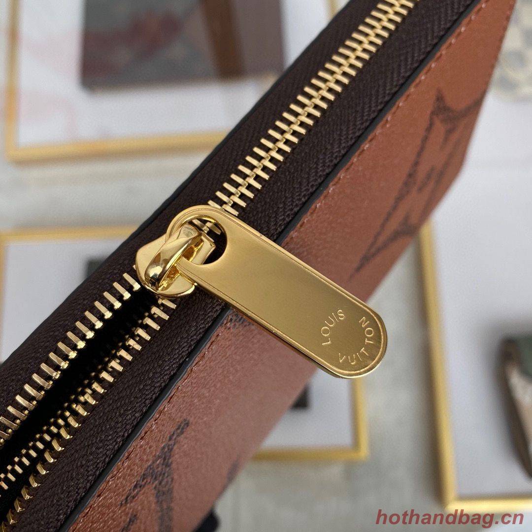 Louis Vuitton Zippy WALLET M69353 Brown