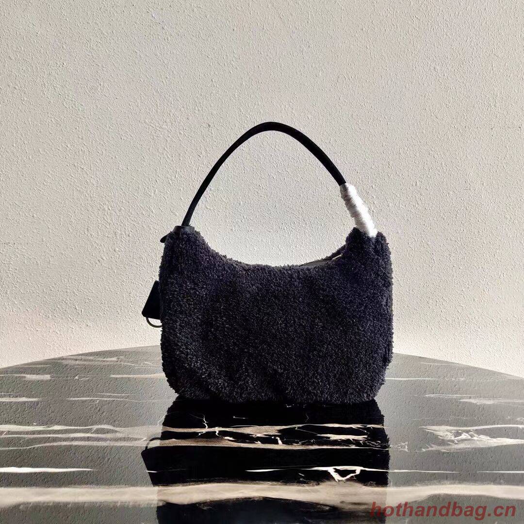 Prada Re-Edition 2000 terry mini-bag 1NE515 black