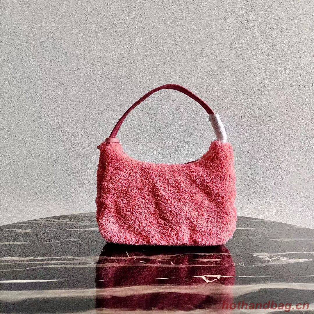 Prada Re-Edition 2000 terry mini-bag 1NE515 pink