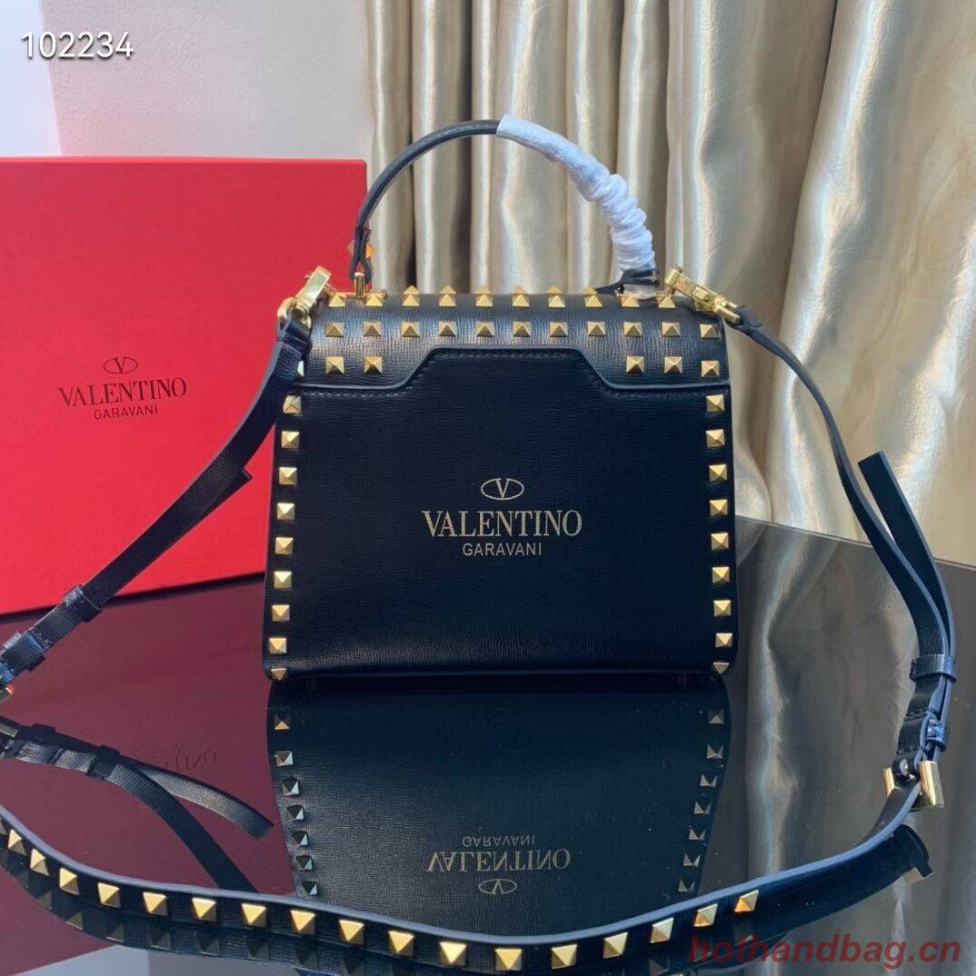 VALENTINO Origianl leather tote bag V4071A black