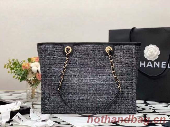 Chanel Shopping bag MM A67001 black